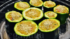 Abobrinha recheada