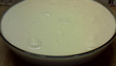 Mousse de maracujá aerado