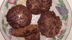 Hambúrguer caseiro tipo americano