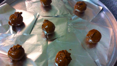 Bombom de batata doce