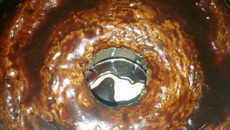 Calda de chocolate crocante