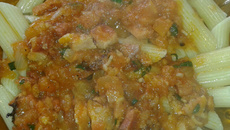 Espaguete à la matriciana