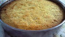 Pudim de aipim do Luizão