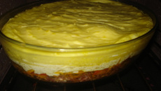 Escondidinho de carne seca da Dri