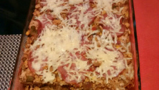 Falsa lasanha de cream cracker