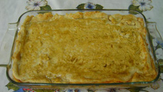 Arroz empanado da tia Climene