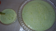 Mousse cremoso de limão