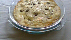 Torta cremosa de frango