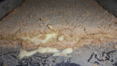 Cuca de limão de farofa