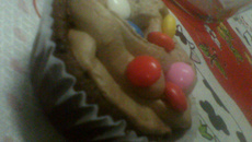 Cupcake de Nutella e Ovomaltine