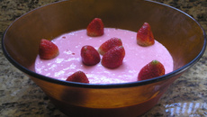 Mousse de Morango