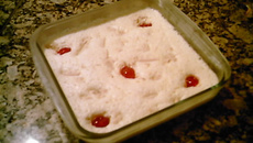 Mousse de chocolate branco