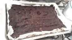 Brownie de batata doce