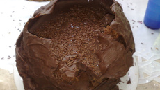 Super bolo bola de chocolate