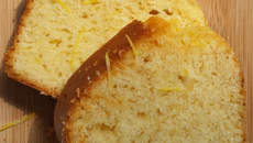 Bolo de limão siciliano