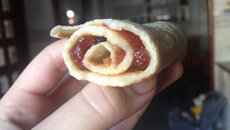 Panqueca light com aveia