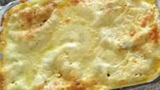 Lasanha de bacalhau - maravilhosa