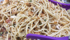 Macarrão com mudica