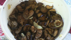 Berinjela de micro-ondas