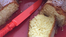 Bolo de laranja sem glúten