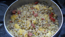 Baião de dois da Raquel