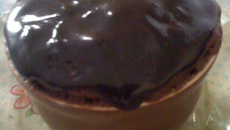 Bolo de caneca sem fermento