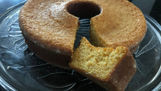 Bolo de milho com coco sem açúcar