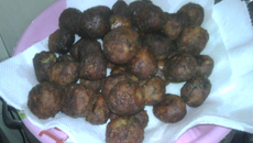 Bolinhos de berinjela