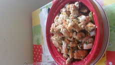 Salada de marisco à moda Machado