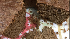 Bolo de banana sem açúcar, sem farinha de trigo e sem leite