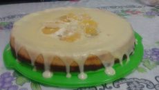Bolo de laranja com ricota