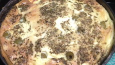 Torta de palmito cremoso da Deia