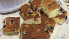 Bolo de nata rústico