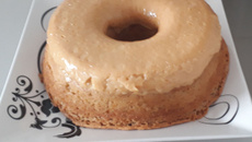 Bolo de churros invertido