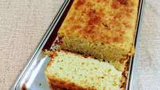 Pão caseiro de queijo parmesão