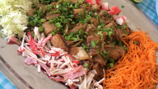 Sashimi à moda do Brasileiro