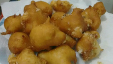 Bolinho de chuva de queijo