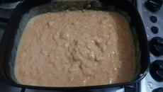 Arroz doce caramelizado e cremoso