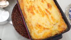 Escondidinho de bacalhau do Manu