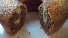 Bolo mesclado fácil e econômico