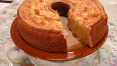 Bolo de mandioca