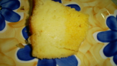 Bolo de fubá cremoso