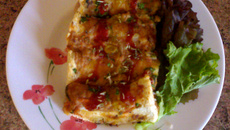 Rolinhos de atum e pão de fôrma