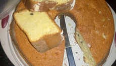 Bolo de maracujá