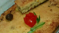 Torta salgada de sardinha