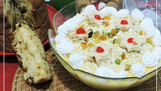 Pavê de panetone com vinho do porto da ABIMAPI