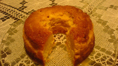 Pudim de pamonha da Pink