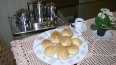 Autêntico pão de queijo mineiro