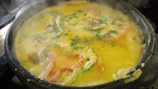Moqueca de cação e tainha