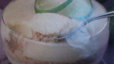 Mousse fácil de limão